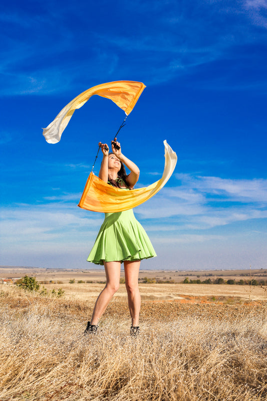 Unleash Your Inner Fire: Discovering the Mesmerizing World of Flag Poi